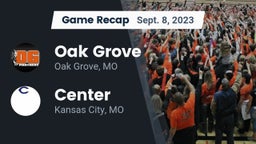 Recap: Oak Grove  vs. Center  2023