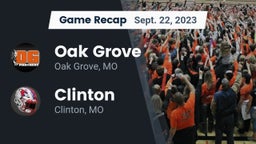 Recap: Oak Grove  vs. Clinton  2023