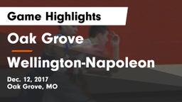 Oak Grove  vs Wellington-Napoleon Game Highlights - Dec. 12, 2017