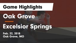 Oak Grove  vs Excelsior Springs  Game Highlights - Feb. 22, 2018