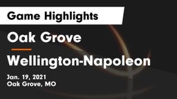 Oak Grove  vs Wellington-Napoleon  Game Highlights - Jan. 19, 2021