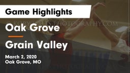 Oak Grove  vs Grain Valley Game Highlights - March 2, 2020