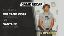 Recap: Volcano Vista  vs. Santa Fe  2015