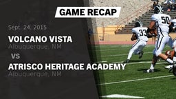 Recap: Volcano Vista  vs. Atrisco Heritage Academy  2015