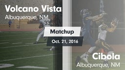 Matchup: Volcano Vista High vs. Cibola  2016