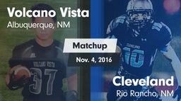 Matchup: Volcano Vista High vs. Cleveland  2016