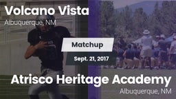 Matchup: Volcano Vista High vs. Atrisco Heritage Academy  2017