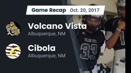 Recap: Volcano Vista  vs. Cibola  2017