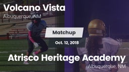 Matchup: Volcano Vista High vs. Atrisco Heritage Academy  2018