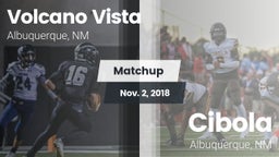 Matchup: Volcano Vista High vs. Cibola  2018