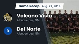 Recap: Volcano Vista  vs. Del Norte  2019