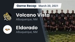 Recap: Volcano Vista  vs. Eldorado  2021