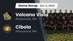 Recap: Volcano Vista  vs. Cibola  2023
