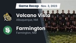 Recap: Volcano Vista  vs. Farmington  2023