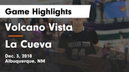 Volcano Vista  vs La Cueva  Game Highlights - Dec. 3, 2018