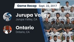 Recap: Jurupa Valley  vs. Ontario  2017