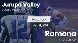 Matchup: Jurupa Valley High vs. Ramona  2018