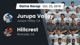 Recap: Jurupa Valley  vs. Hillcrest  2018