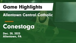 Allentown Central Catholic  vs Conestoga  Game Highlights - Dec. 28, 2023
