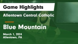 Allentown Central Catholic  vs Blue Mountain  Game Highlights - March 1, 2024