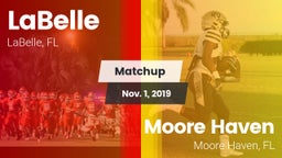 Matchup: LaBelle  vs. Moore Haven  2019