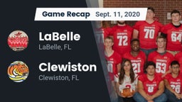 Recap: LaBelle  vs. Clewiston  2020