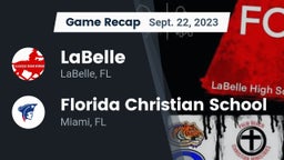 Recap: LaBelle  vs. Florida Christian School 2023
