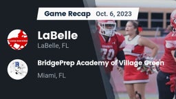 Recap: LaBelle  vs. BridgePrep Academy of Village Green 2023