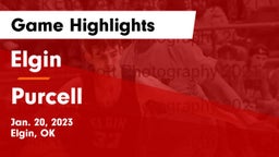 Elgin  vs Purcell  Game Highlights - Jan. 20, 2023