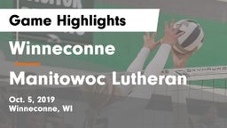 Winneconne  vs Manitowoc Lutheran  Game Highlights - Oct. 5, 2019