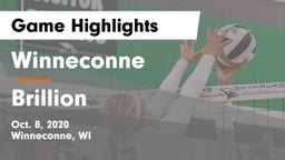 Winneconne  vs Brillion  Game Highlights - Oct. 8, 2020