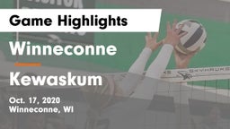 Winneconne  vs Kewaskum  Game Highlights - Oct. 17, 2020