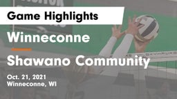 Winneconne  vs Shawano Community  Game Highlights - Oct. 21, 2021