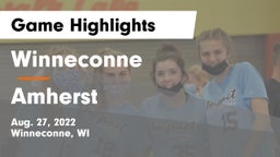 Winneconne  vs Amherst  Game Highlights - Aug. 27, 2022