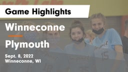 Winneconne  vs Plymouth  Game Highlights - Sept. 8, 2022