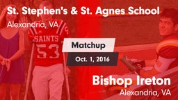 Matchup: St. Stephen's vs. Bishop Ireton  2016
