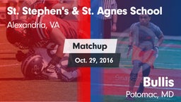 Matchup: St. Stephen's vs. Bullis  2016