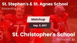 Matchup: St. Stephen's vs. St. Christopher's School 2017