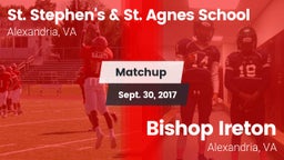 Matchup: St. Stephen's vs. Bishop Ireton  2017