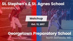 Matchup: St. Stephen's vs. Georgetown Preparatory School 2017