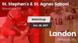 Matchup: St. Stephen's vs. Landon  2017