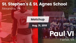 Matchup: St. Stephen's vs. Paul VI  2018
