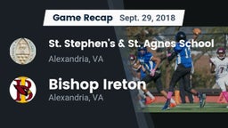 Recap: St. Stephen's & St. Agnes School vs. Bishop Ireton  2018