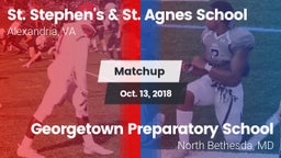 Matchup: St. Stephen's vs. Georgetown Preparatory School 2018