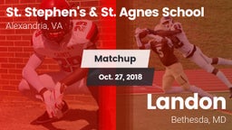 Matchup: St. Stephen's vs. Landon  2018