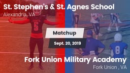 Matchup: St. Stephen's vs. Fork Union Military Academy 2019
