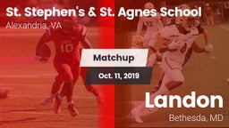 Matchup: St. Stephen's vs. Landon  2019
