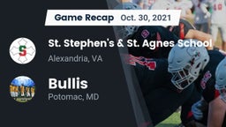 Recap: St. Stephen's & St. Agnes School vs. Bullis  2021
