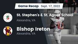Recap: St. Stephen's & St. Agnes School vs. Bishop Ireton  2022