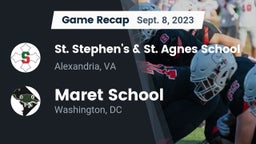 Recap: St. Stephen's & St. Agnes School vs. Maret School 2023